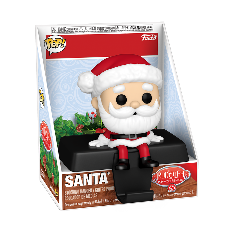 Pop! Appendino per calze di Babbo Natale 