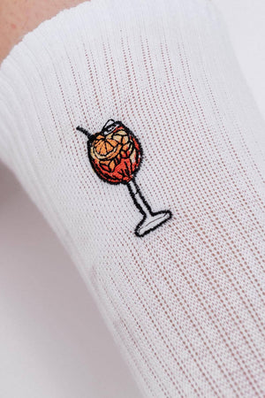 Chaussettes Brodées Spritz