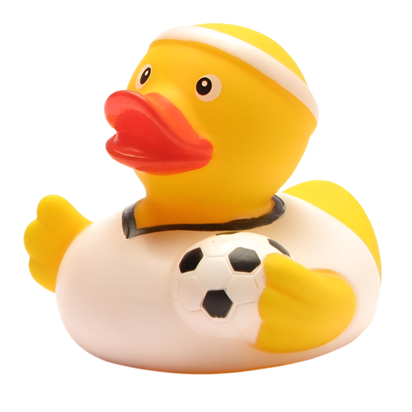White Football Duck