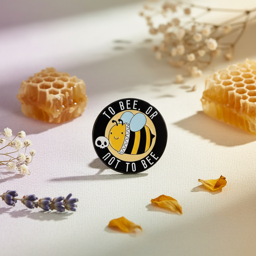 Pin's Abeille "To Bee, or not to Bee"