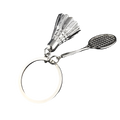 Badminton keychain