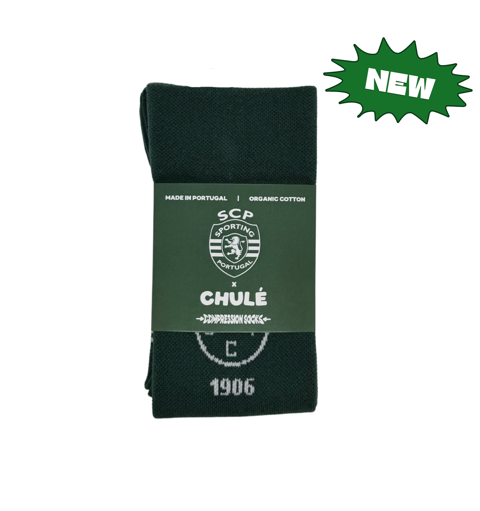 Chaussettes de Compression Sporting CP « 1906 » – Vert - Chulé