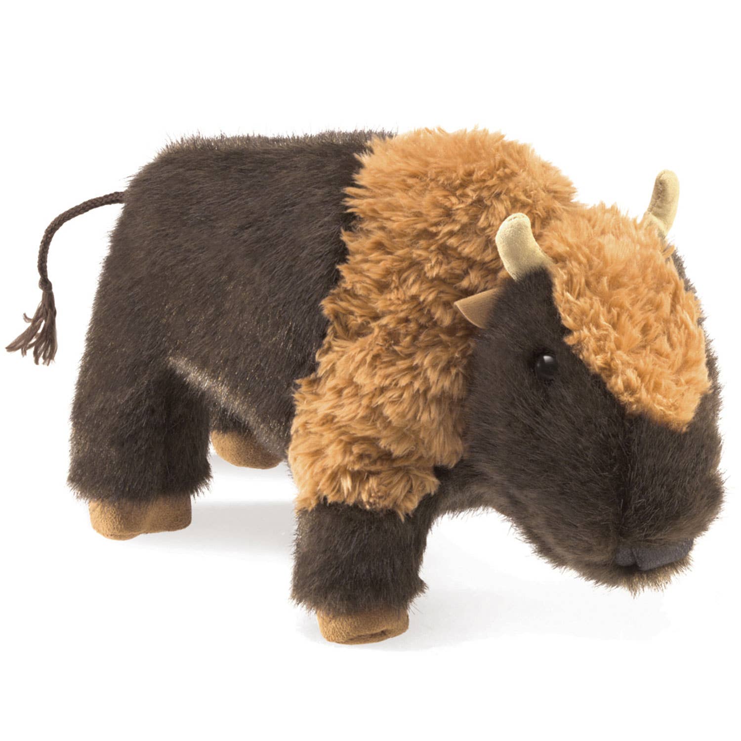 Marionnette à main Petit bison 3108/ Petit bison Folkmanis réaliste