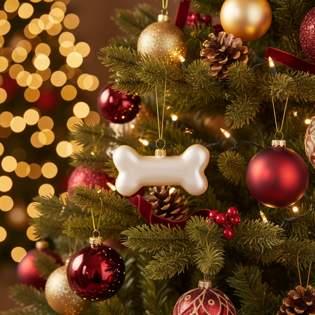Boule de Noël “Os de Chien”