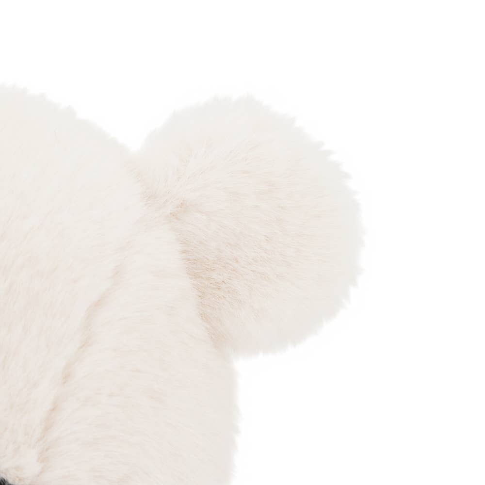 White teddy bear soft toy - 25 cm - 0+