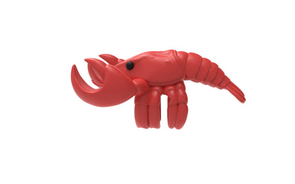 Löffelhalter und Hummerkorb-Uhr