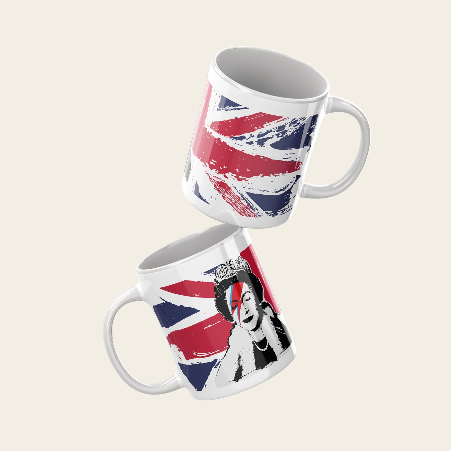 Banksy ceramic mug 325 ml - Lizzy Stardust