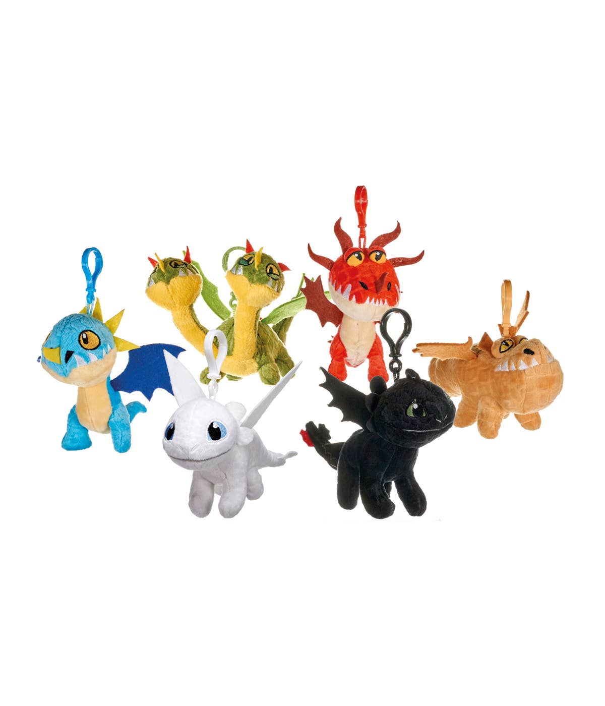 Peluche clip-on Dragons 3 – mini dragon