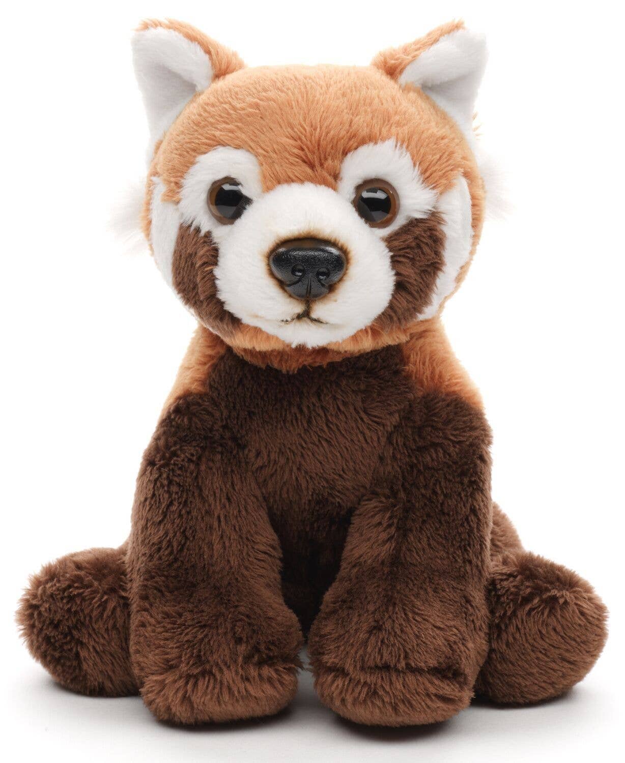 Peluche panda roux, assis Uni Toys