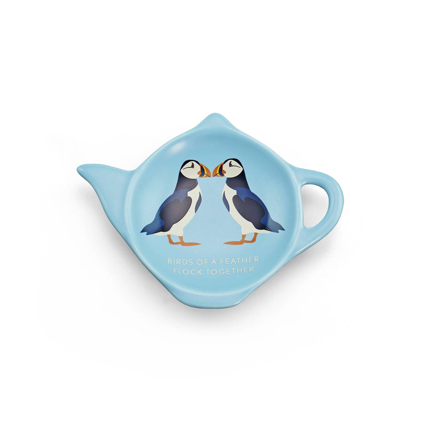 Teabag Tidy - RSPB (blue puffin)