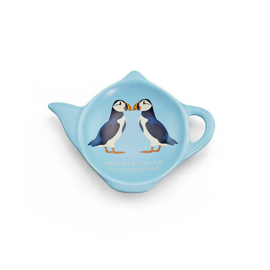 Teabag Tidy - RSPB (blue puffin)