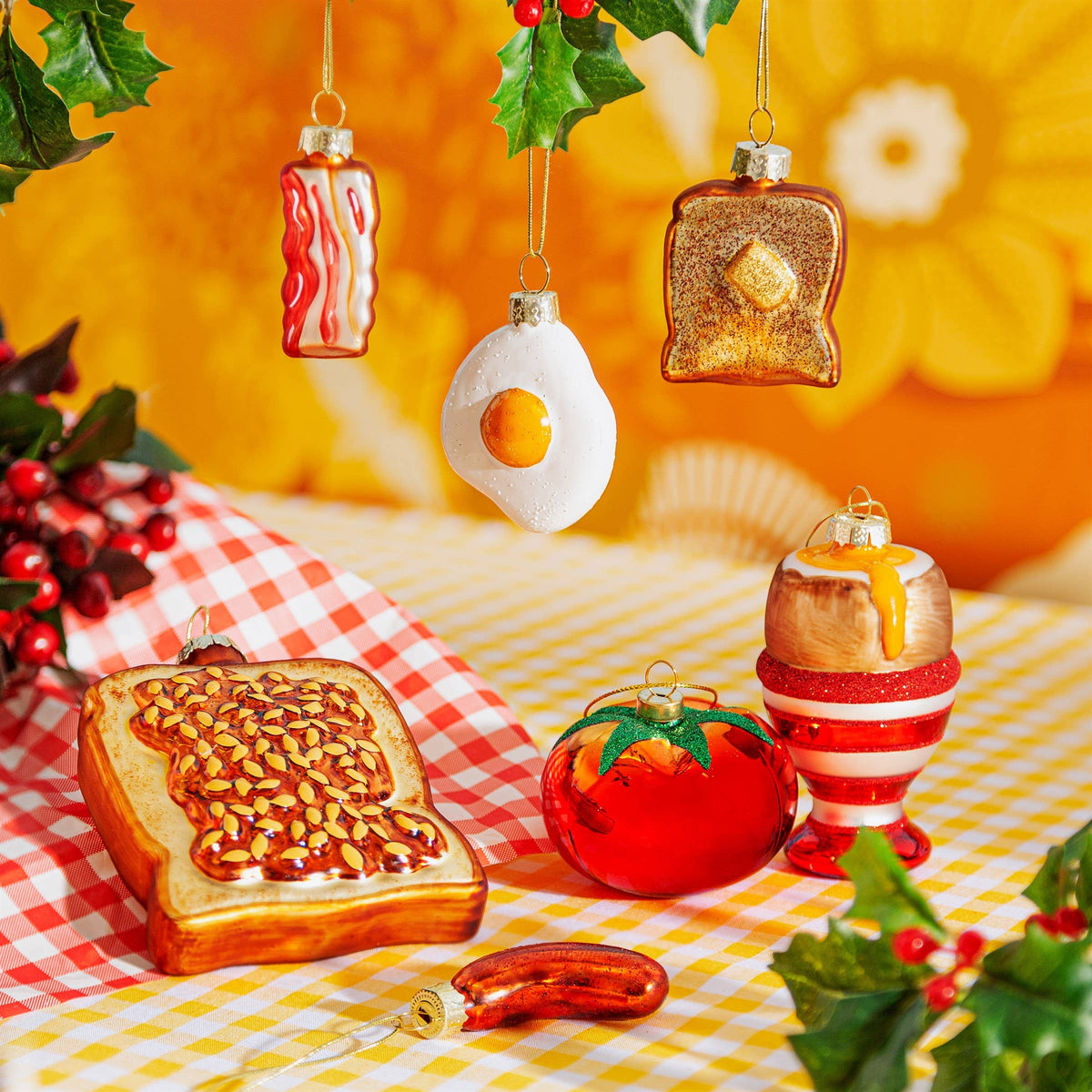 Palla di Natale al pomodoro