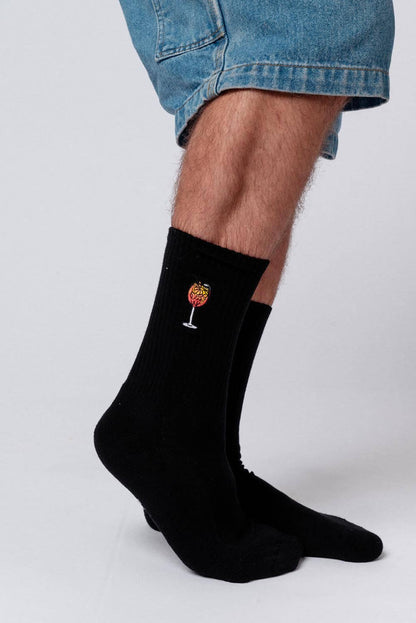 Spritz Embroidered Socks
