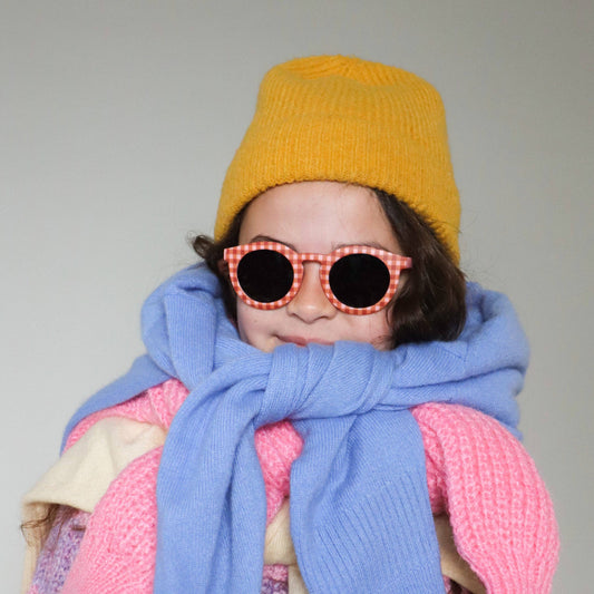 Lunettes de Soleil Enfant - CAT 3 - Vichy Rose