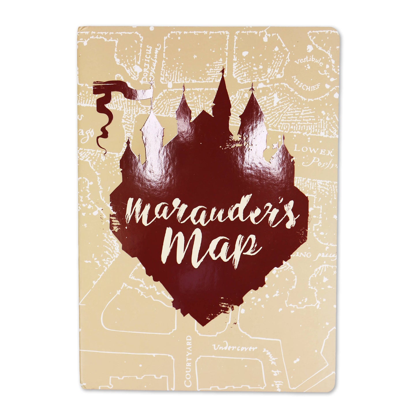 Carnet A5 souple Harry Potter - Carte du Maraudeur