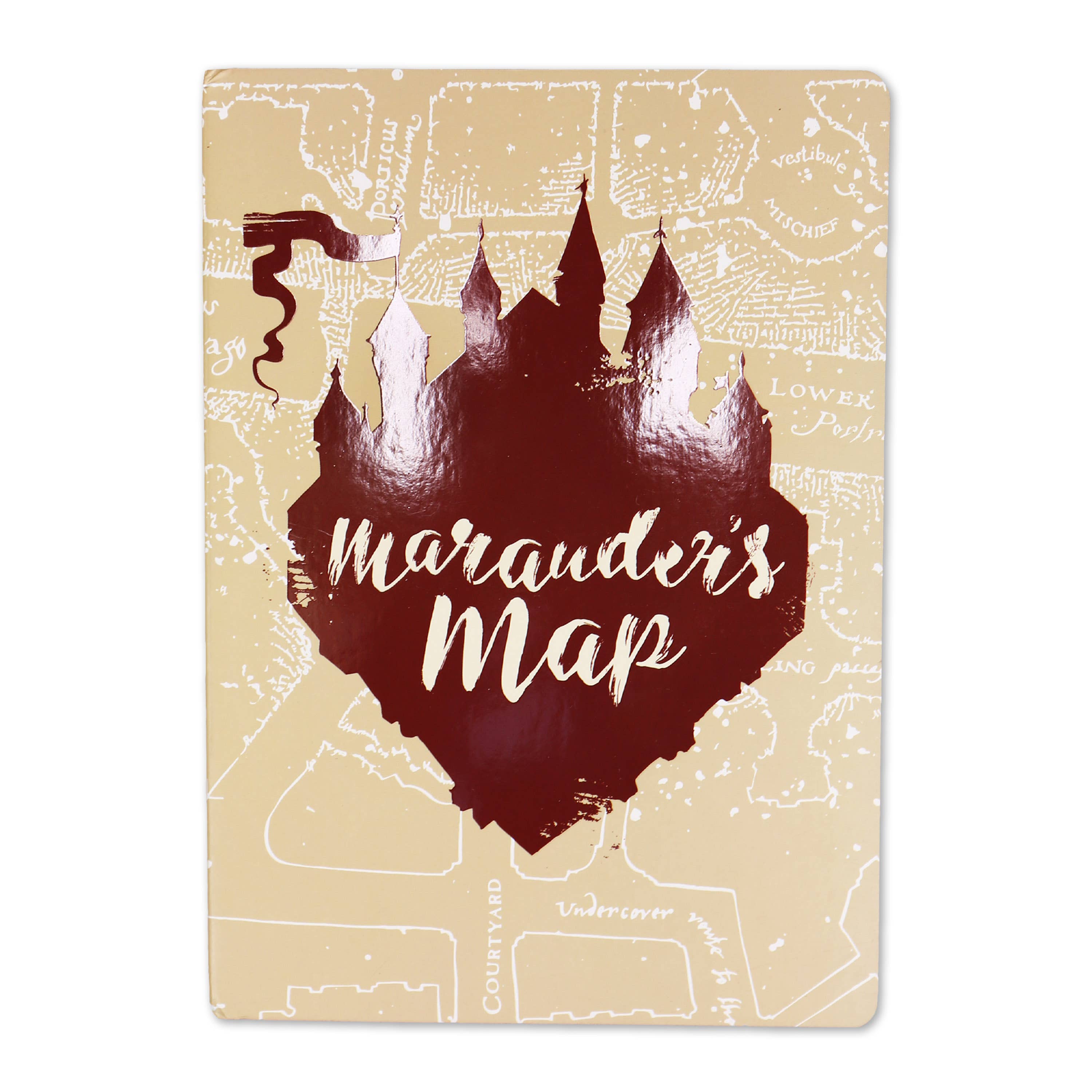 Harry Potter Marauder's Map Softcover A5 Notebook