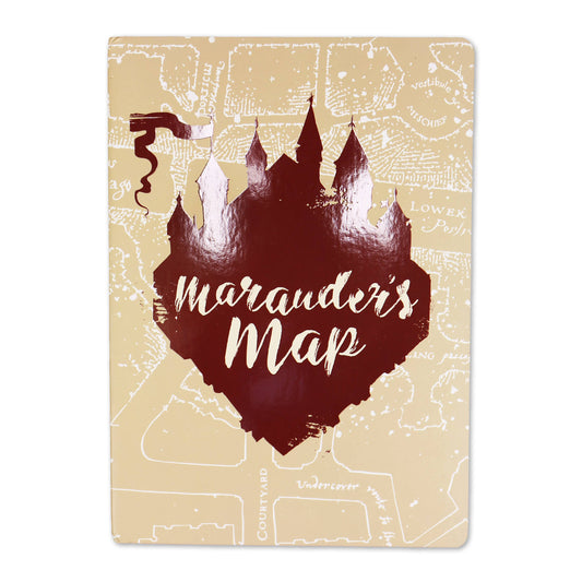 Harry Potter Marauder's Map Softcover A5 Notebook