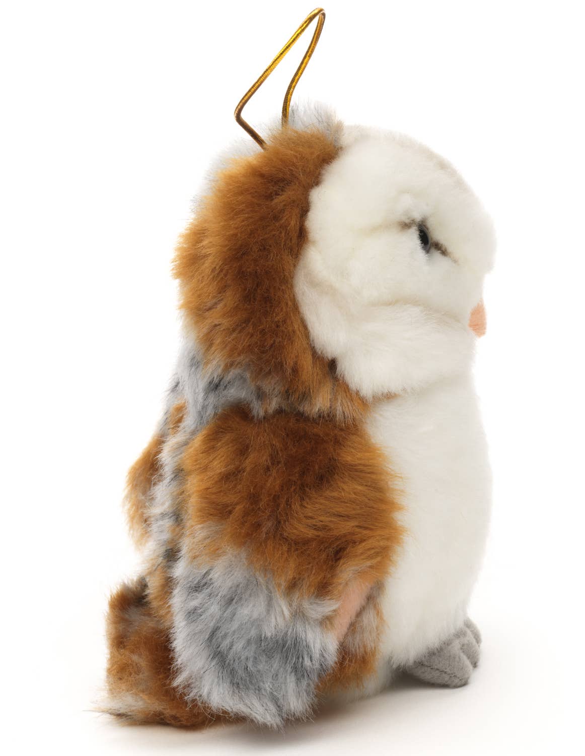 Peluche chouette effraie des clochers