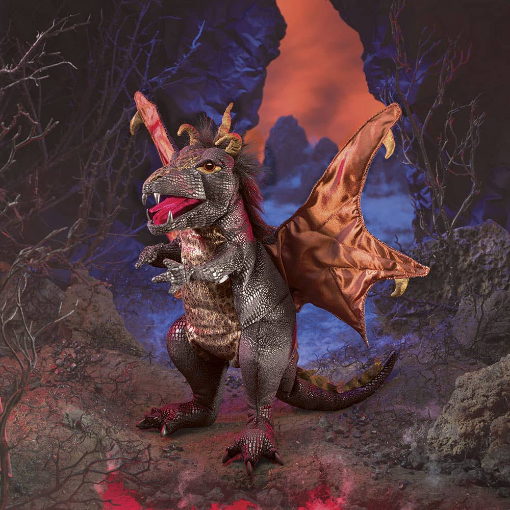 Marionetta drago nero
