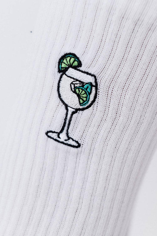 Hugo Spritz embroidered socks 