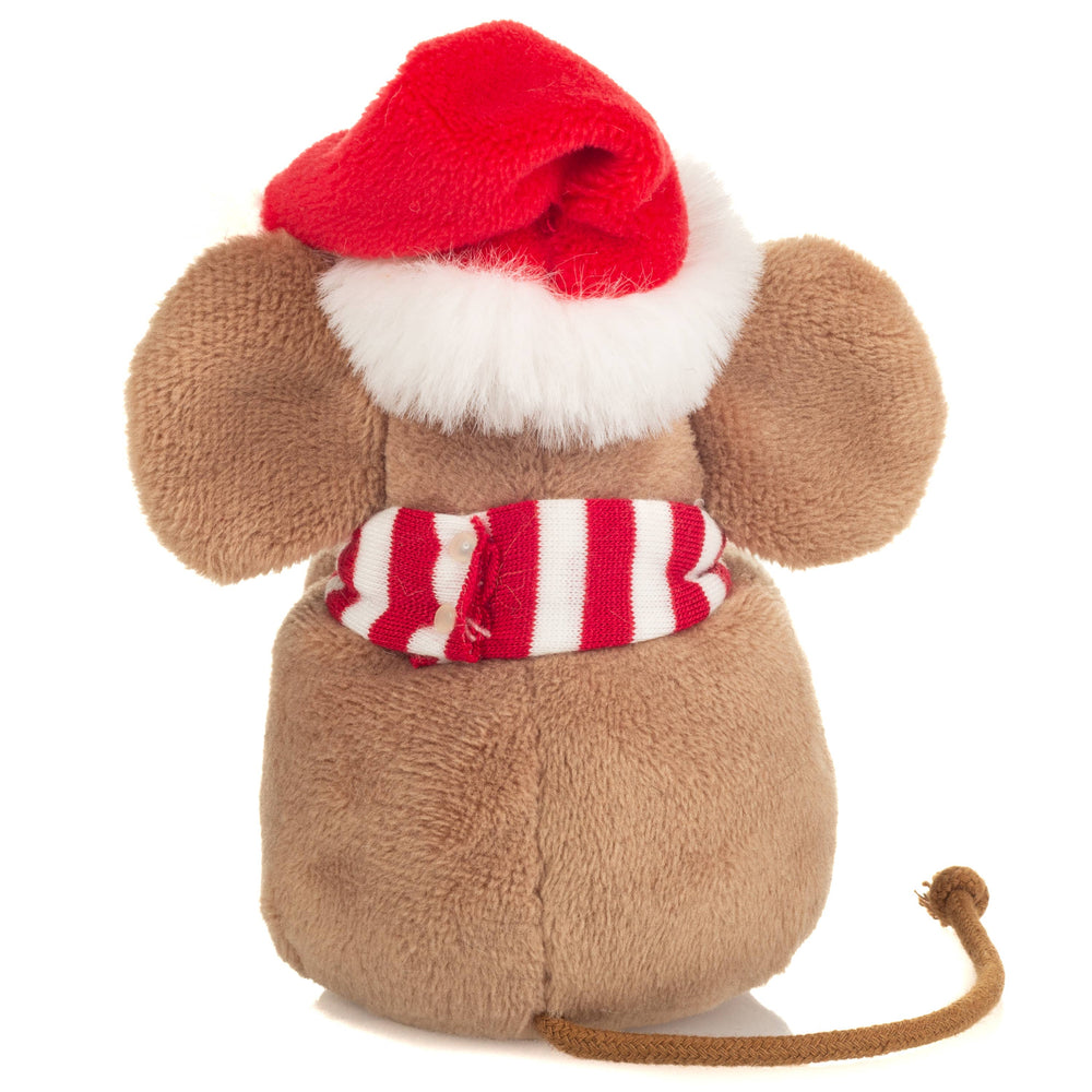 Peluche Souris de Noël avec Pain d’Épices – 11 cm