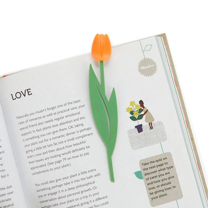 Marque-page Tulipe Orange