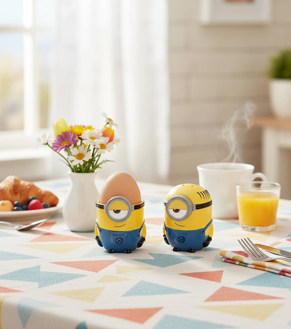 Portauovo e saliera dei Minions