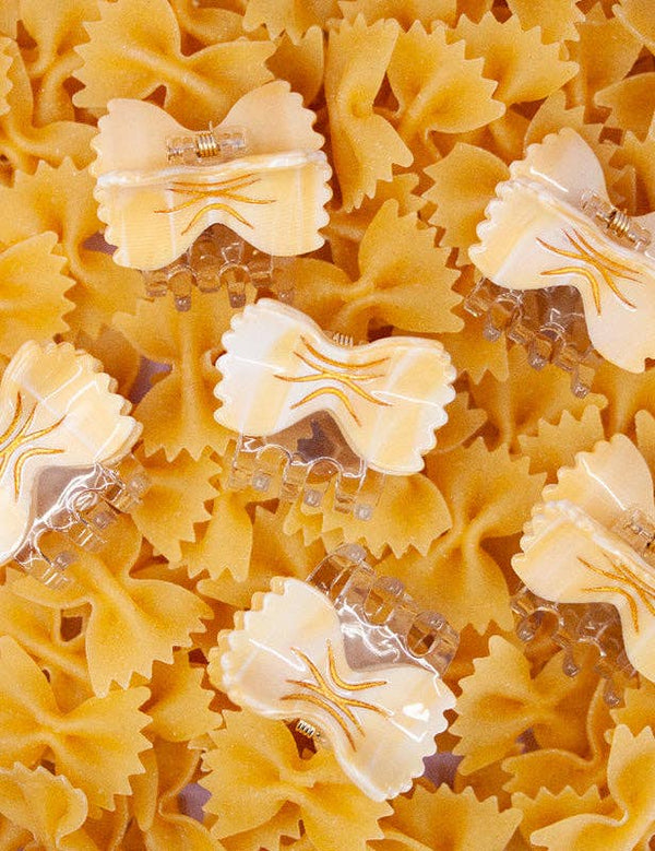 Mini – pince à cheveux en forme de farfalle, pâte italienne. | Joanna Behar – vue 1