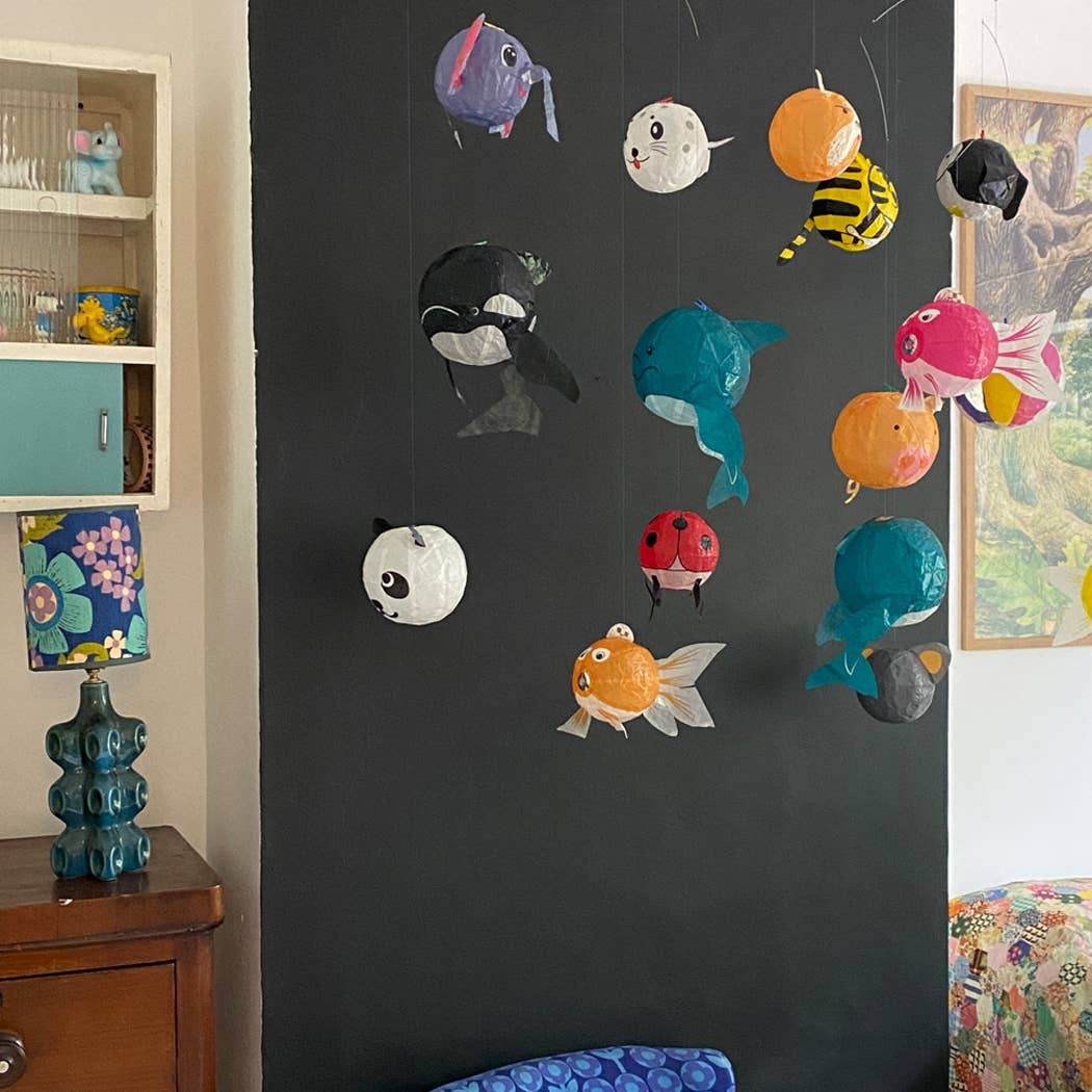 Japanese Paper Balloon - Penguin