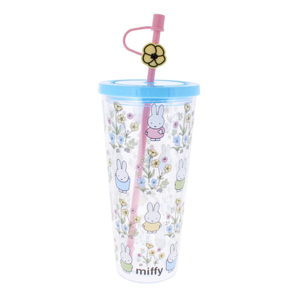 Miffy cup with straw