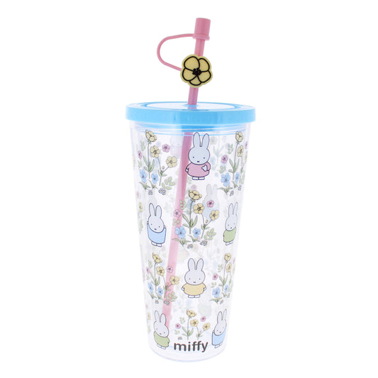 Miffy cup with straw