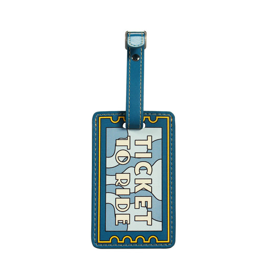 The Beatles Ticket to Ride Luggage Tag