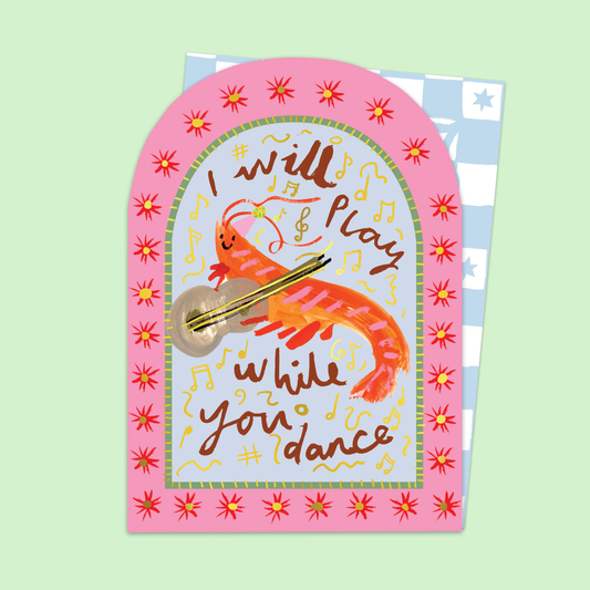 I will play an arched card