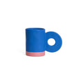 Tazza in ceramica blu