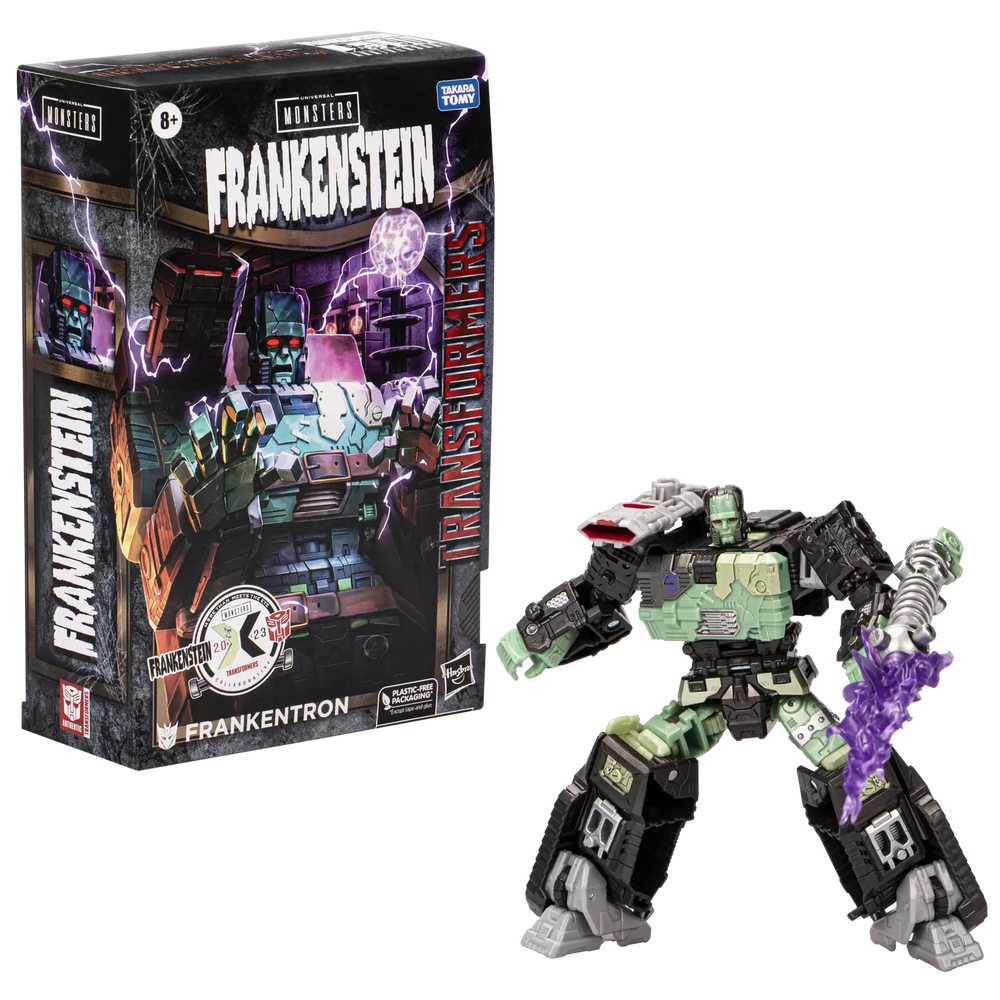 Transformers Collaborative Universal Monsters Frankenstein x Transformers Frankentron