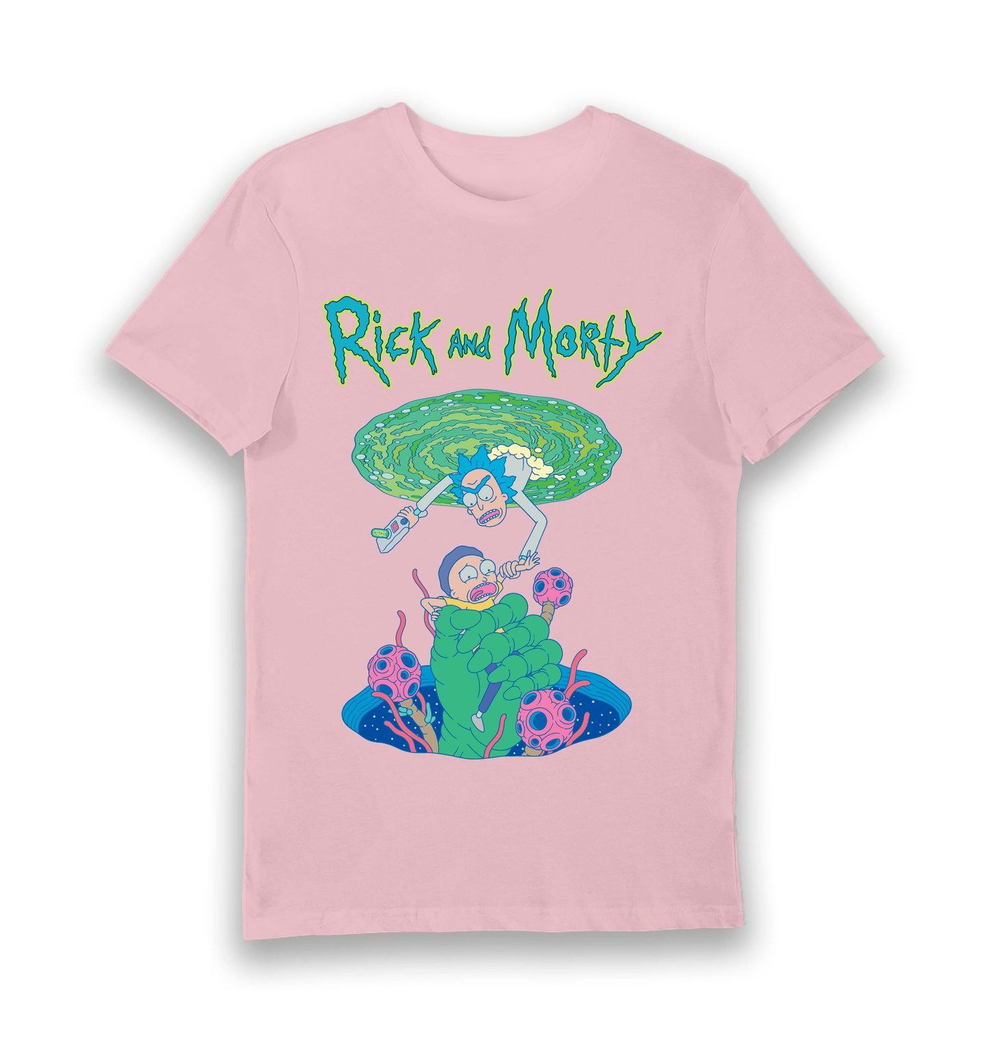 T-shirt Rick and Morty portail