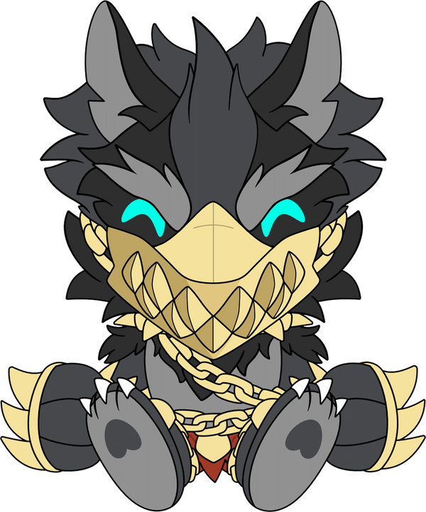 Fenrir Mordex Plush (9in)