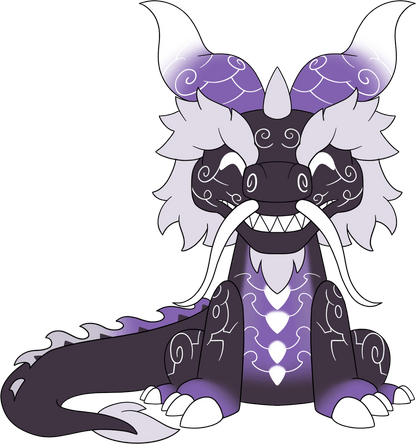 Heavenly Onyx Cloud Serpent Plush (9in)