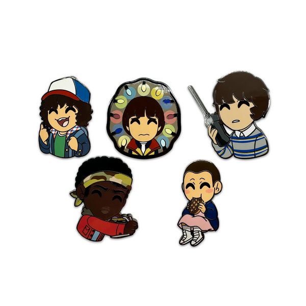 Stranger Things Pin Set