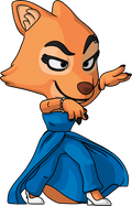 Figurine Diane Foxington