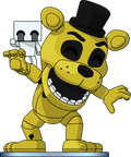 Haunted Golden Freddy Figure