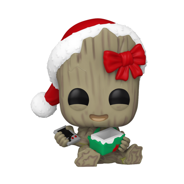 Funko Groot avec Cadeau (Holiday) – Marvel