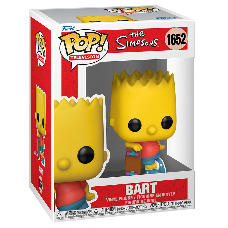 Pop! Bart Simpson con lo skateboard