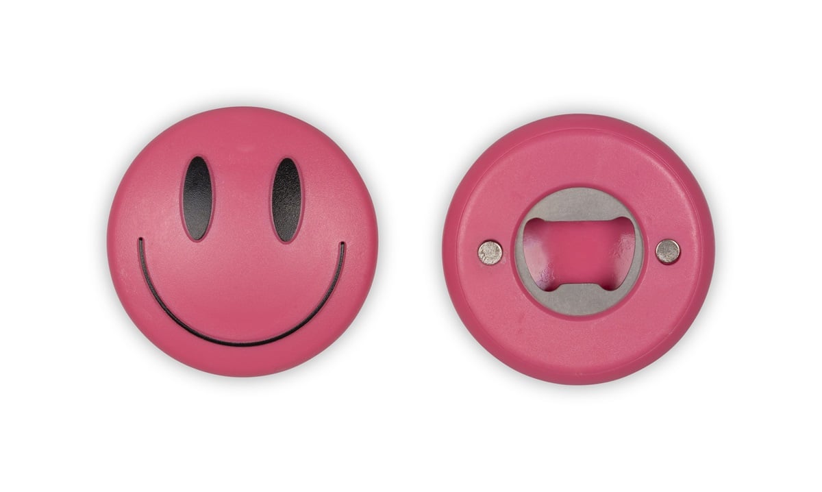 Décapsuleur Magnétique Emoji Heureux Bitten – Objet déco original