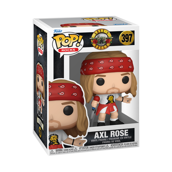 Funko Pop! Axl Rose avec Bandana Rouge
