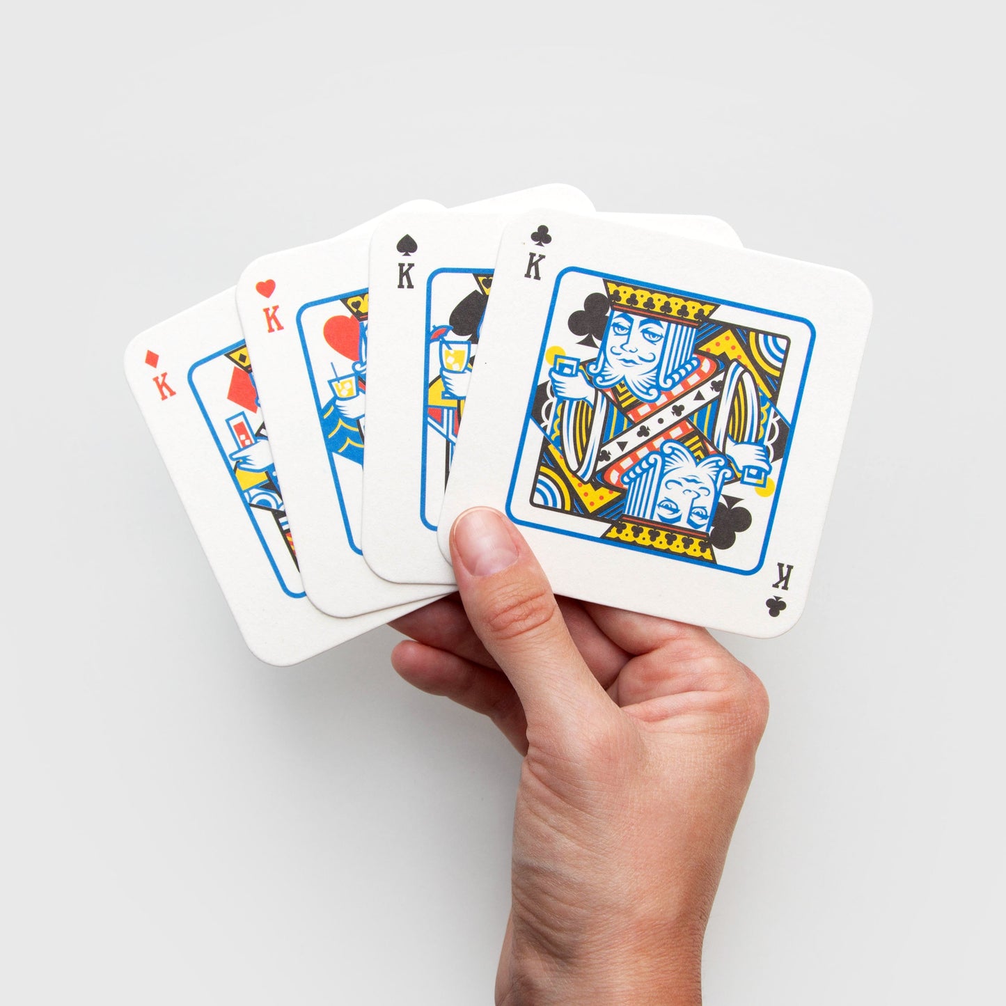 Playing Card Coasters