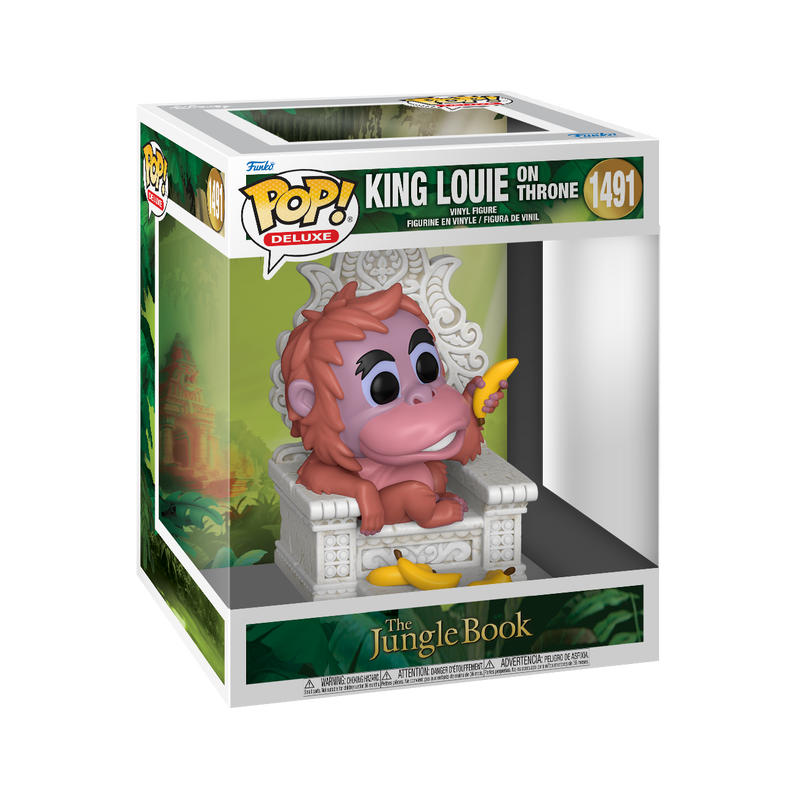 Pop! Deluxe Re Luigi sul trono