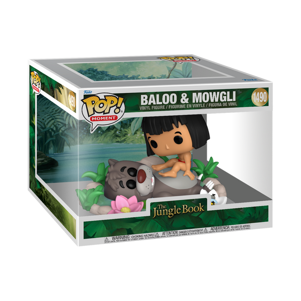 Funko Pop! Moment Baloo & Mowgli – Disney