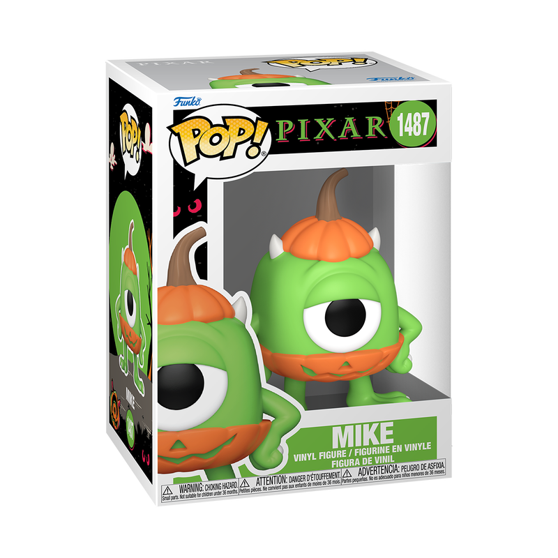 Pop! Mike in Jack-o-Lantern costume