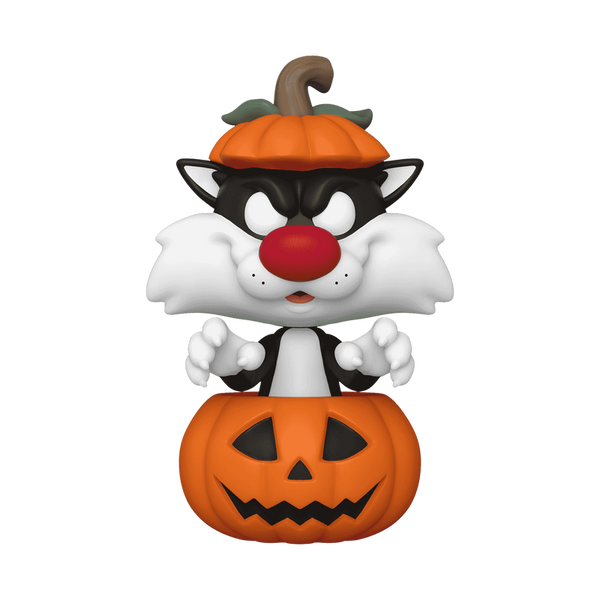 pop sylvester in pumpkin costume 1675